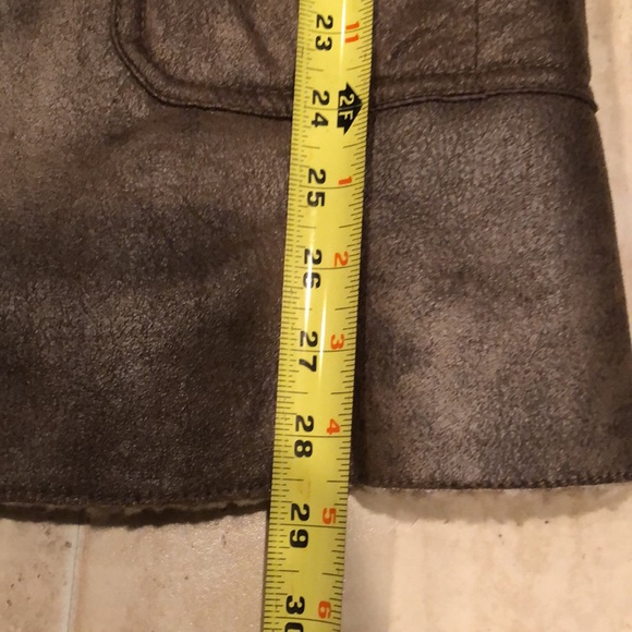 Kenneth Cole Vegan Leather Hooded Coat Jacket - Picture 12 of 16